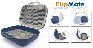 FlipMate Reinvents the Litter Box to Make Cat Households Even Happier by Eliminating the Messy Headaches