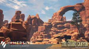 Immersive Entertainment, Inc. Sets High Bar for Environmental Realism in Virtual Reality with Launch of the Grand Canyon VR Experience