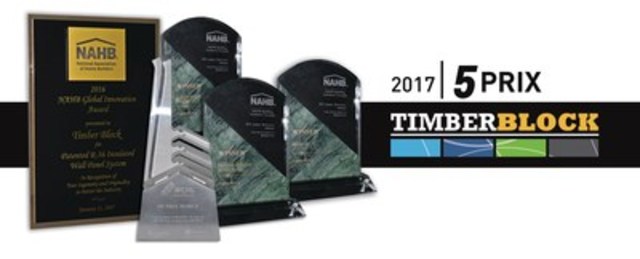 Timber Block remporte une cinquième distinction en un an grâce à un système de construction révolutionnaire