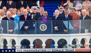 The Impact Network Founder And President Gives The Benediction Prayer At 58th 2017 Presidential Inauguration