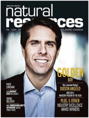 Anaconda CEO named Industry Person of the Year by Natural Resources Magazine