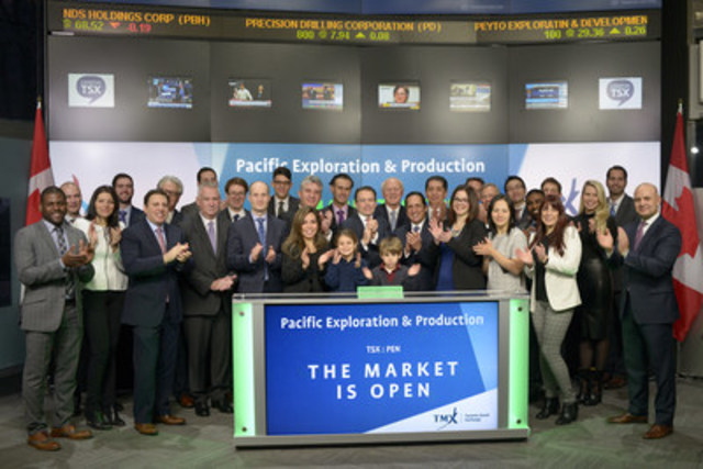 Pacific Exploration &amp; Production Corp. Opens the Market