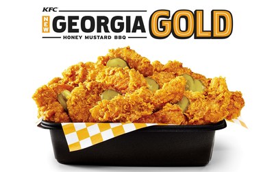 KFC's Georgia Gold is like a grown-up honey mustard - sweet with attitude. (PRNewsFoto/KFC)