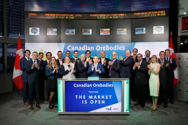 Canadian Orebodies Inc. Opens the Market