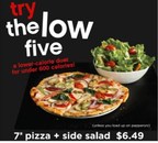 Keep Your New Year's Resolution with Pie Five Pizza Co.'s "Low Five" Limited Time Duo
