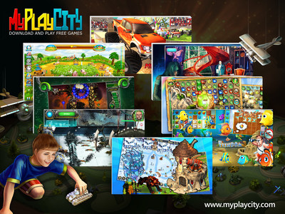 Download Free Games - 100% Free PC Games at MyPlayCity.com (PRNewsFoto/MyPlayCity Inc.)