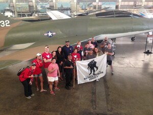 Wounded Warrior Project Veterans Volunteer at Pacific Aviation Museum