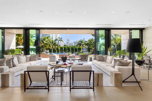 Coldwell Banker's The Jills® List Magnificent Contemporary Waterfront Estate at the Exclusive 4395 Pine Tree Drive in Miami Beach for $22.95 Million