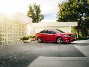 Subaru Debuts 2018 Legacy at the Chicago Auto Show With More Elegant Styling, Upgraded Interior, New Safety Features and Advanced Multimedia