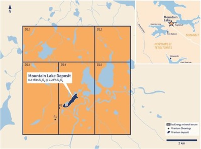 IsoEnergy Acquires Mountain Lake Uranium Deposit