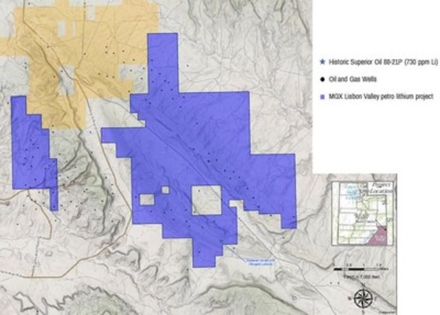 MGX Minerals Acquires Lisbon Valley Petro Lithium Project in Utah