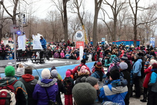 Weekend of February 4-5, 2017 - Many activities and shows for the last weekend of the Fête des neiges de Montréal