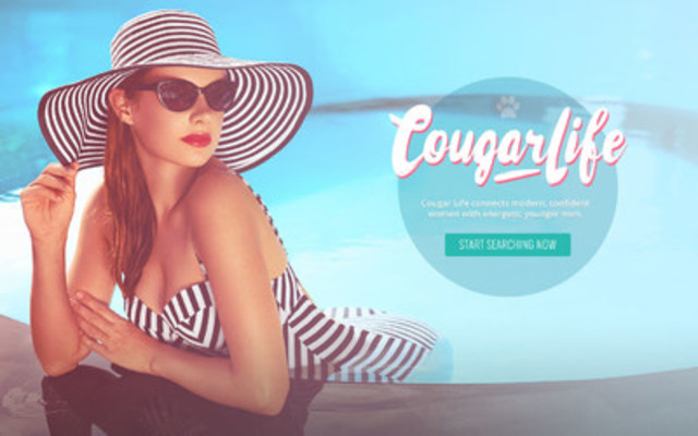 ruby, the world's most open-minded relationship company, unveiled a rebrand for CougarLife.com today. CougarLife.com is the leading online dating site, where experienced women meet younger men. (CNW Group/ruby Life Inc.)