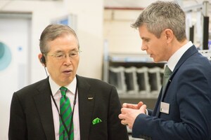 Nidec Founder Addresses Control Techniques and Leroy-Somer Employees