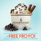 Yogurtology Celebrates National Frozen Yogurt Day with Free Froyo All Day