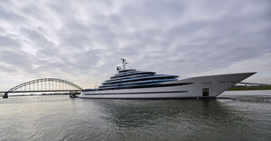 Oceanco Launches the Largest Yacht Ever Built in The Netherlands - 110m/361ft Project JUBILEE