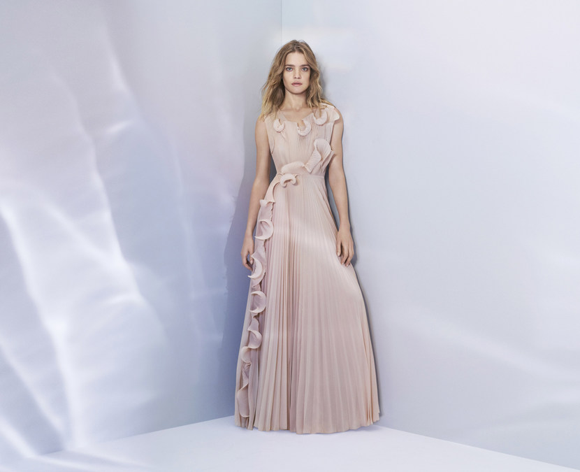 h&m recycled polyester dress Natalia Vodianova fronts H&M's Conscious Exclusive campaign in a gown made from recycled polyester Lucire