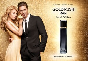 Paris Hilton Launches GOLD RUSH MAN
