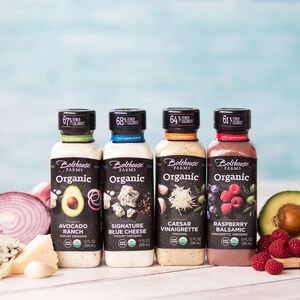 Bolthouse Farms Grows Organic Offerings with NEW Line of Lower Calorie, Lower Fat Organic Dressings