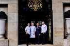 Four Seasons Hotel George V, Paris, wird das erste Hotel in Europa mit drei Restaurants, die alle mit den begehrten Michelin-Sternen ausgezeichnet wurden