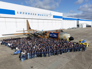 Lockheed Martin Rolls Out First LM-100J Super Hercules Commercial Freighter