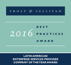 Frost &amp; Sullivan Recognizes Level 3 with the 2016 Latin American Enterprise Services Provider Company of the Year Award