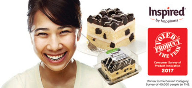 Cravin' for Cookies &amp; Cream Layered Cake Voted #1 Dessert Product of the Year USA