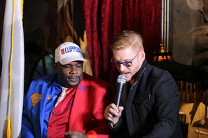 Zack Ward and Clipper Darrell Draw Ten Million Share Winner on Super Bowl Sunday in Hollywood