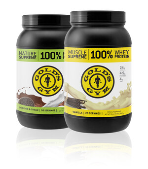 Gold's Gym Introduces Protein Powders and Kitchen Appliances