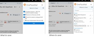 OnePlaceMail (Microsoft Office Store App) Brings SharePoint to Where People Work