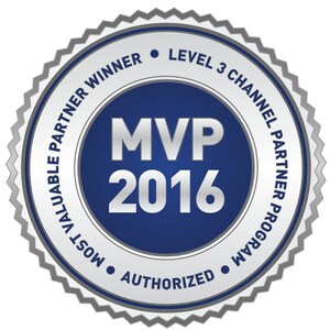 Level 3 Announces 2016 Most Valuable Partner Award Winners