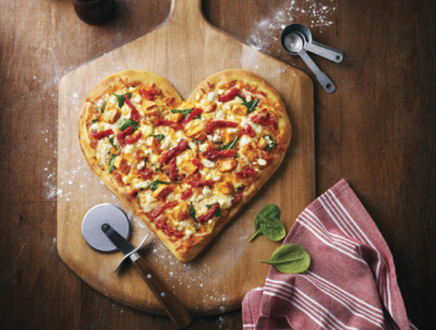 Heart-Shaped Pizzas are Back at Boston Pizza