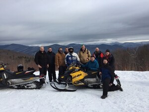 Wounded Warrior Project Veterans Bond on Snowy Banks