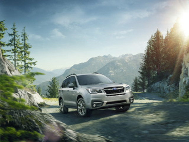 AJAC Awards 2017 Subaru Forester with Canadian Utility Vehicle of the Year