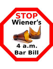 Dangerous 4 a.m. Bar Bill Provokes Immediate Statewide Opposition
