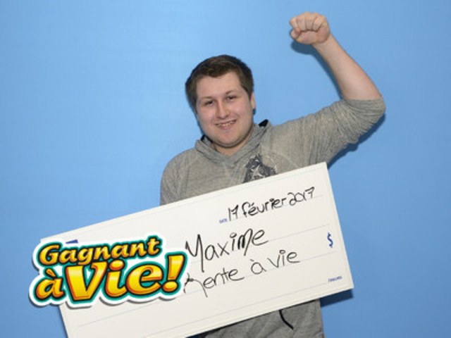 1 000 $ par semaine à vie! - Un résident de la Capitale-Nationale devient le plus jeune gagnant à vie!