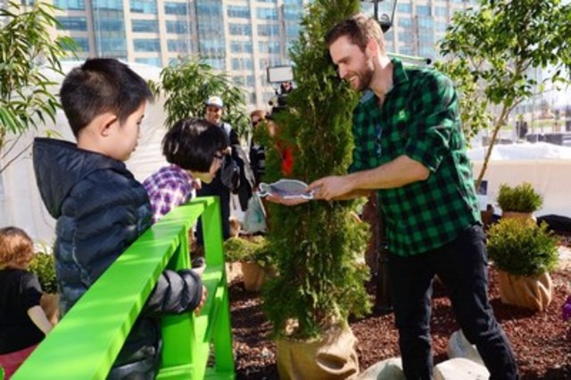 TD celebrates Canada's 150th birthday by revitalizing over 150 community green spaces