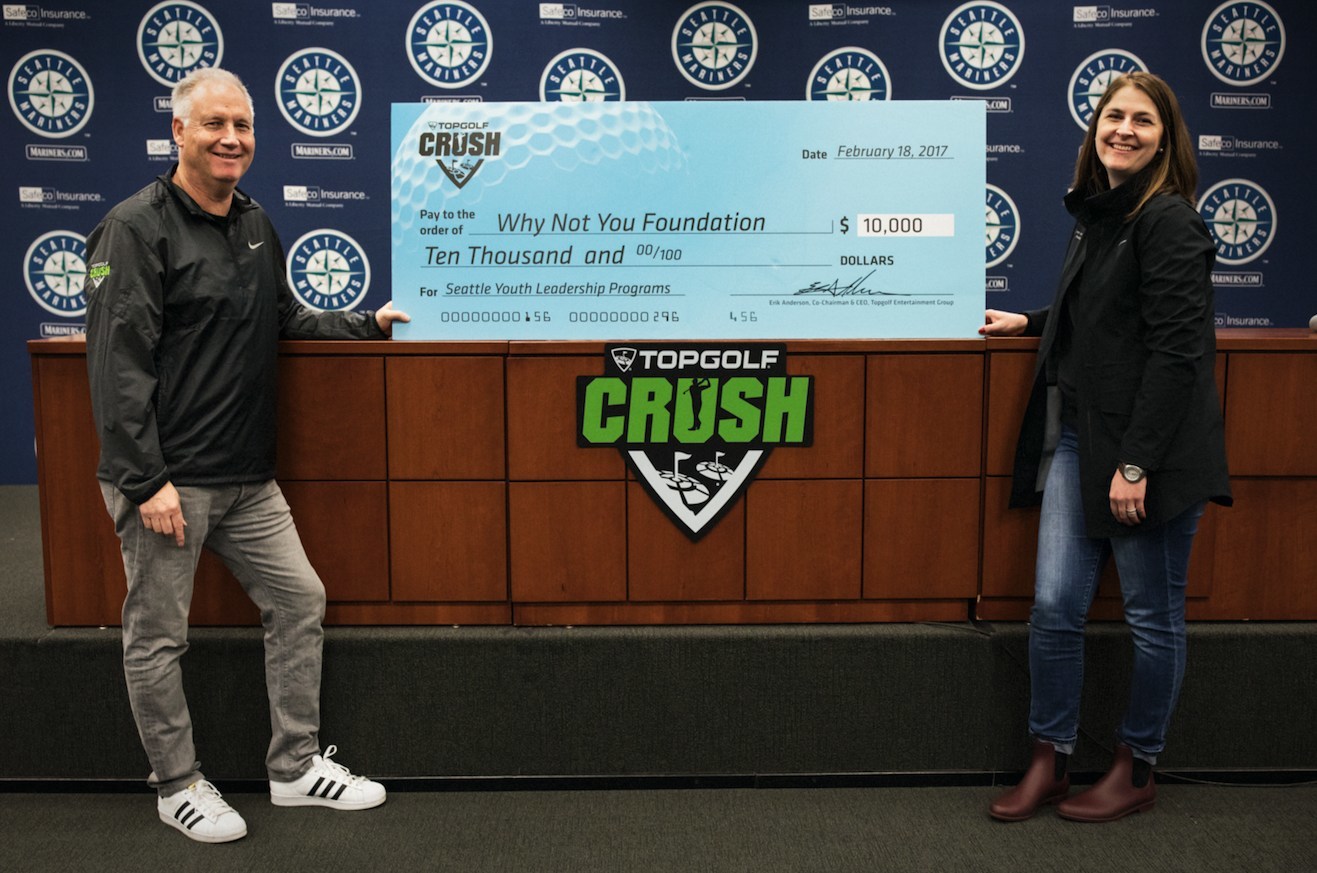 Topgolf Supports Seattle Youth with 10,000 Donation to Why Not You