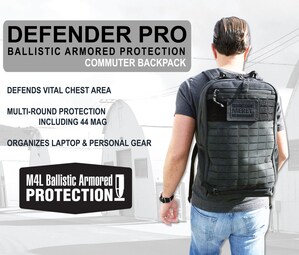 MERET Unveils New Ballistic Armored Protection Backpacks For Commuters And First Responders