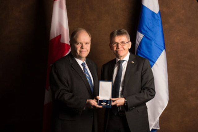 Greater Sudbury Resident Receives Prestigious National Honour From Finland