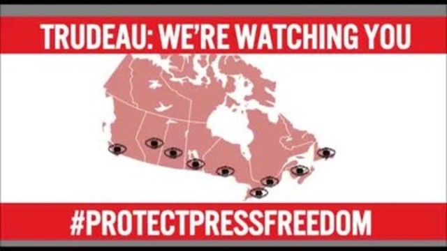 Video: On February 25 a coalition of civil society groups will rally nationwide for an end to mass surveillance, the repeal of Bill C-51 and the protection of press freedom.