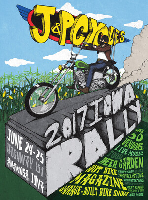 J&amp;P Cycles Iowa Rally: Bigger, Bolder and Host to 2017 National Garage Build-Off Competition