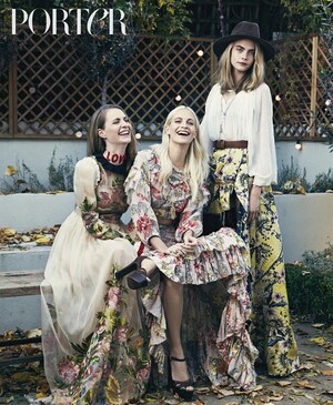 For the First Time, Poppy Delevingne Sits Down With Sisters Chloe and Cara to Reveal all to PORTER About "Vital" Sisterly Love, her Plans to Break Hollywood and why she's not Angry With her mum