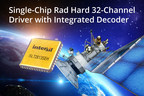 Intersil Announces Single-Chip Rad Hard 32-Channel Driver with Integrated Decoder for Satellite Applications
