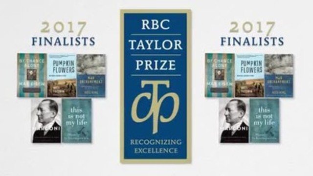 Video: The Finalists for the Sixteenth RBC Taylor Prize