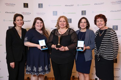 Congratulations to Runzheimer's Customer Care Team! Winners of Customer Service Department of the Year and Contact Center of the Year. Representing the team are (pictured from left to right): Heidi Skatrud, Charity Carson, Ann Rasmusson, Laura Weiler and Meg Wettengal.