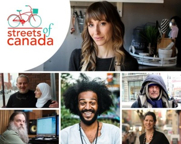 Streets of Canada captures stories of artists, entrepreneurs and unsung heroes from coast to coast in celebration of Canada's 150th. (CNW Group/Streets of Canada)