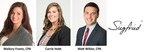 Siegfried Welcomes Three New Associate Directors to its National Market Leadership Team in its Central Region