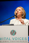 The Honorable Hillary Rodham Clinton, Her Majesty Queen Rania Al Abdullah of Jordan, Former President of Ireland Mary Robinson, and more take the stage at the 16th Annual Vital Voices Global Leadership Awards