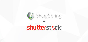 SharpSpring Integrates Shutterstock as Exclusive Image Provider